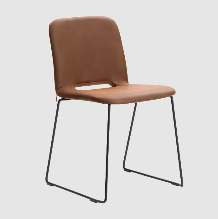 Chaise de restaurant moderne avec assise ergonomique_0
