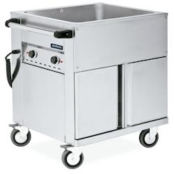 Chariot Bain-Marie Avec Réserve Chaude 2 GN 1/1 - Distform - 0641094644321_0