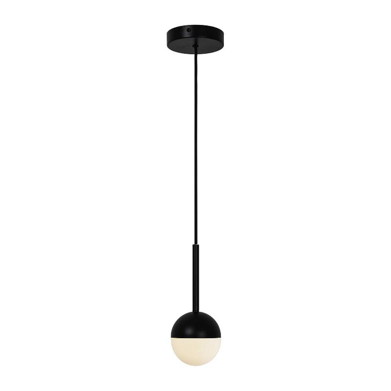 NORDLUX CONTINA SUSPENSION EN VERRE, À UNE LAMPE, NOIR