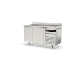 CORECO Meuble Snack 600 - 2 Portes Pleines - -20/-15 - 1495X600X850 - Interieur Et Exterieur Inox Aisi 304 TSC-150-S - Acier inoxydable 18/10 TSC-150-_0