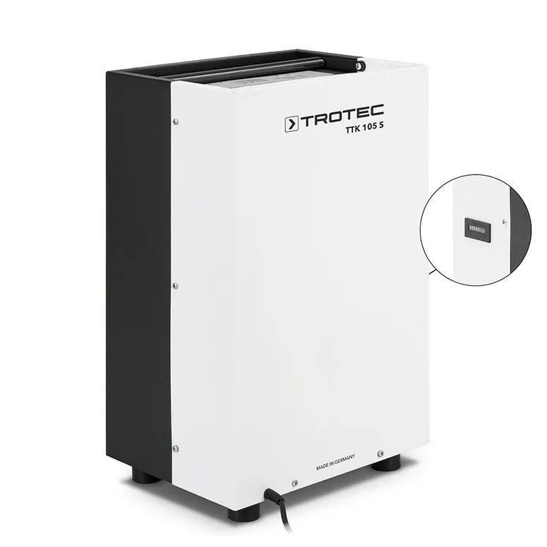 Déshumidificateur électrique monophasé TTK 105 S avec compteur horaire - TROTEC - 1120000110_0