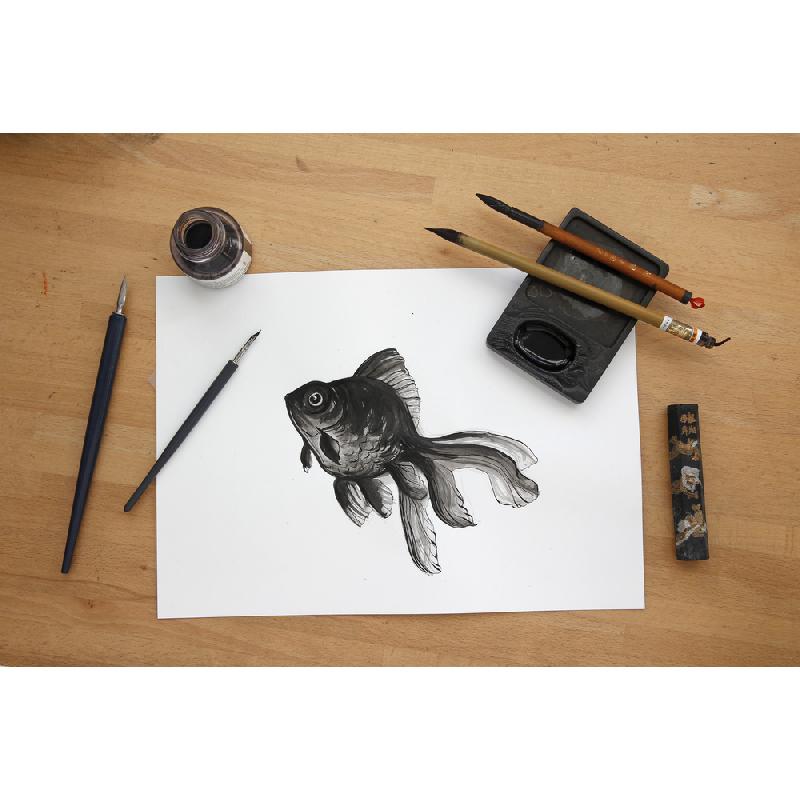 DESSIN TECHNIQUE POCHETTE 12F A4 200G - BLANC - LOT DE 10