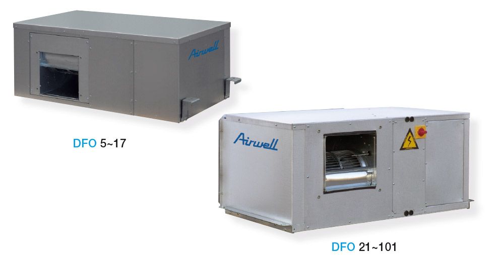 Dfo - climatiseur professionnel - airwell - sortie alarme intégrée_0
