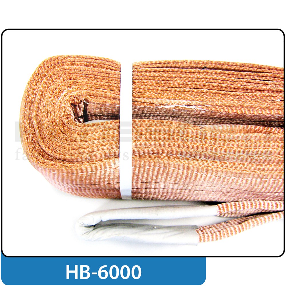 Élingue sangle HB-6000-8,00 - ruban 180mm x 8m - capacité 6000daN_0
