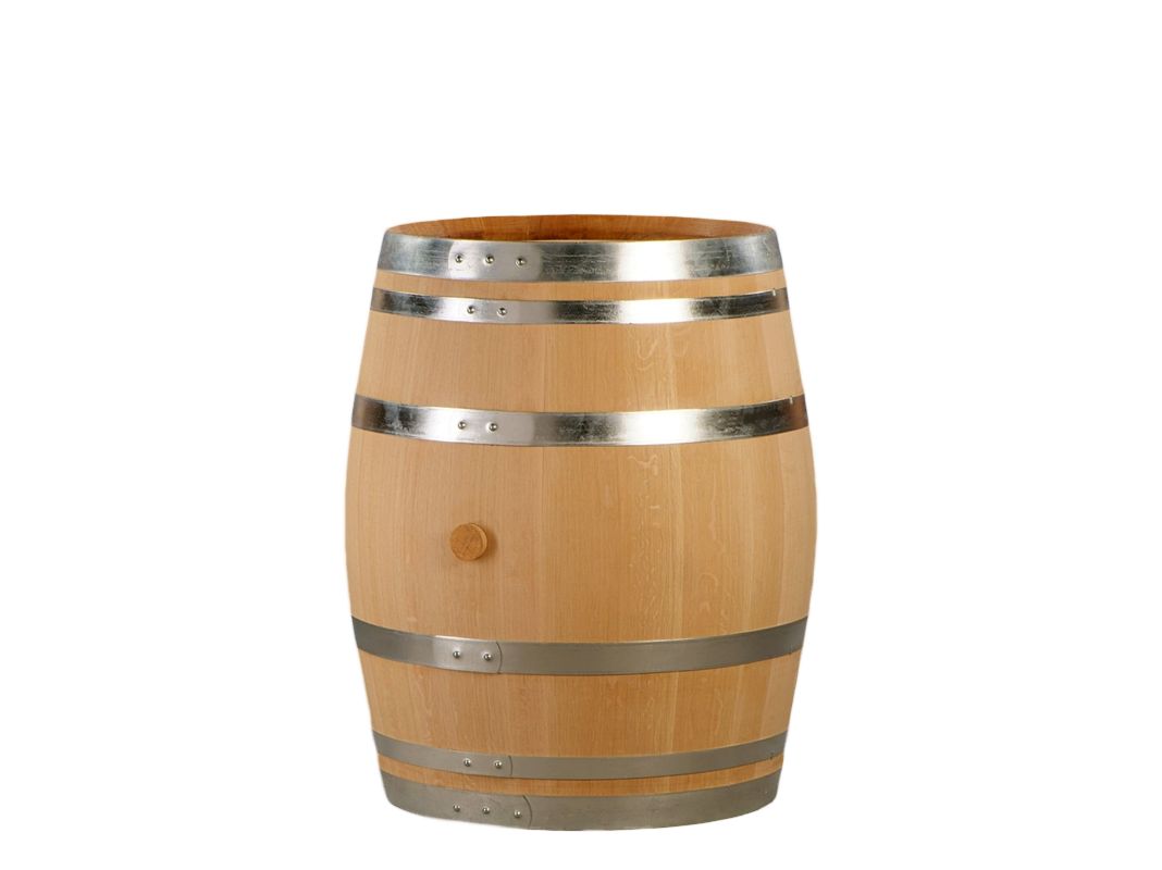 Fût élégance - tonneaux en bois - tonnellerie Billon - 400 litres - épaisseur 27 mm - finition export 8 cercles_0