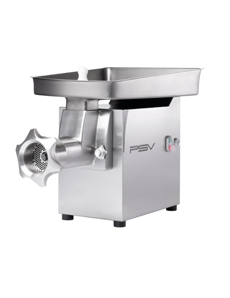 Hachoir à viande professionnel double coupe PSV DRC 22 - Référence : DRC22 - Inox AISI 304 - 1100W_0