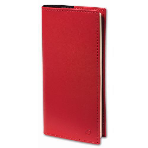 AGENDA SEMAINIER SOHO ITALNOTE REP - 88 X 17 CM - ROUGE - QUO VADIS