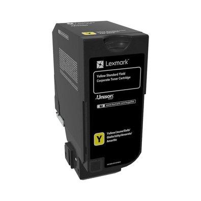 LEXMARK 74C2SYE CARTOUCHE DE TONER 1 PIÈCE(S) ORIGINAL JAUNE - TONER AUTHENTIQUE