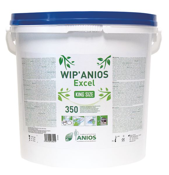 LINGETTES WIP'ANIOS EXCEL GRANDE TAILLE EN SEAU