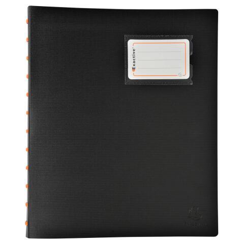 LOT DE 6 - PROTÈGE-DOCUMENTS À ANNEAUX AVEC 30 POCHETTES DÉTACHABLES - 60 VUES EXACTIVE - A4
