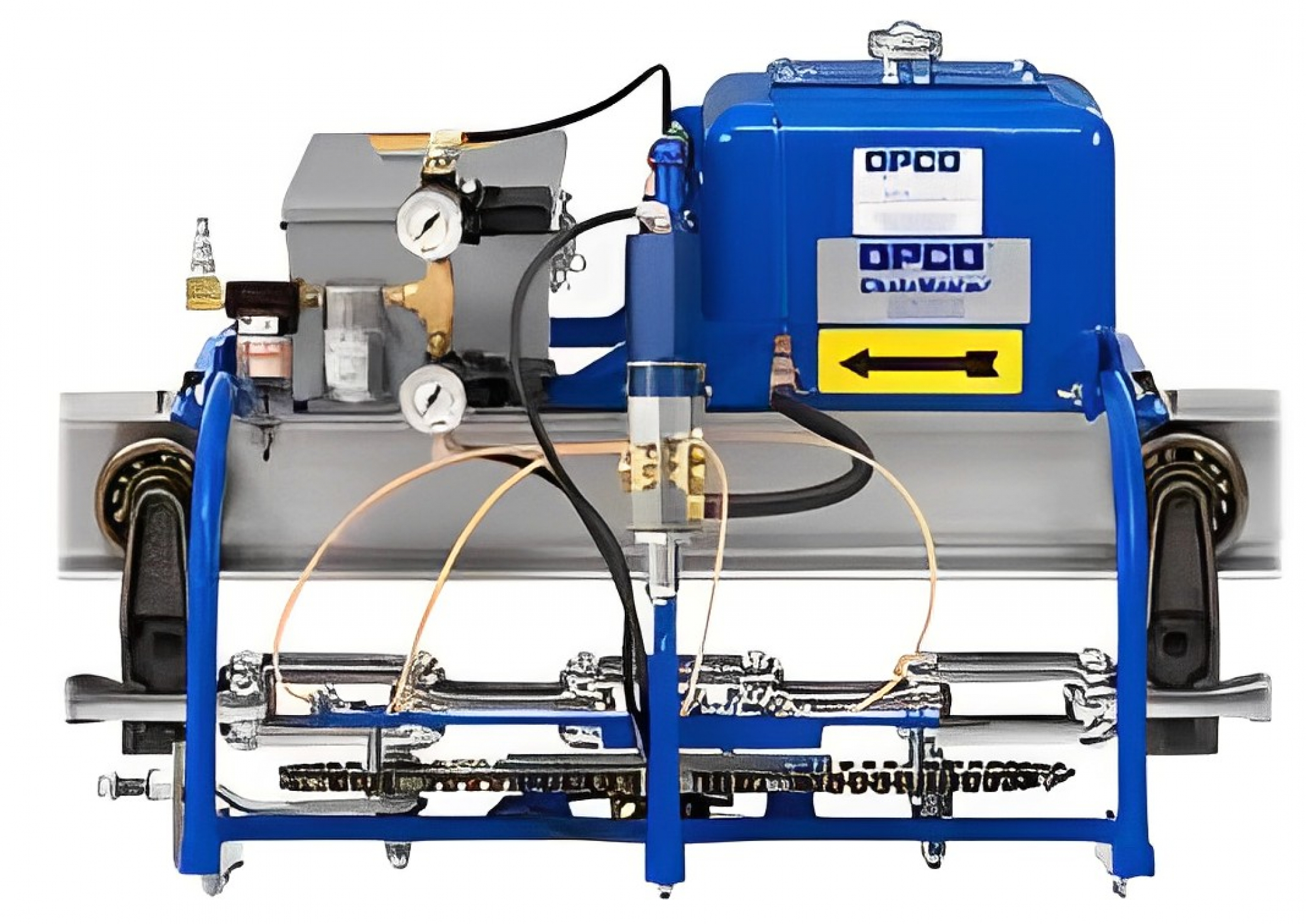 Lubrificateur de chaîne pour convoyeur aérien OPCO OP-4 - entièrement automatique et précis_0
