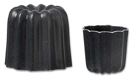 MOULE À CANNELÉ ALU ANTI-ADHÉSIF 5.5 CM 9 CL