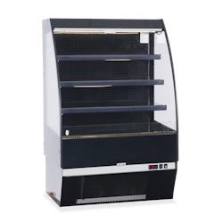 OPALINE SLIM 130 GRIS/BLANC - Vitrines libre-service positives à groupe logé -LMC EUROCOLD - 3006100 - gris 3006100_0