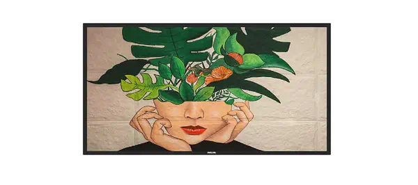 Philips Signage Solutions D-Line àÉcran plat de signalisation numérique 127 cm (50