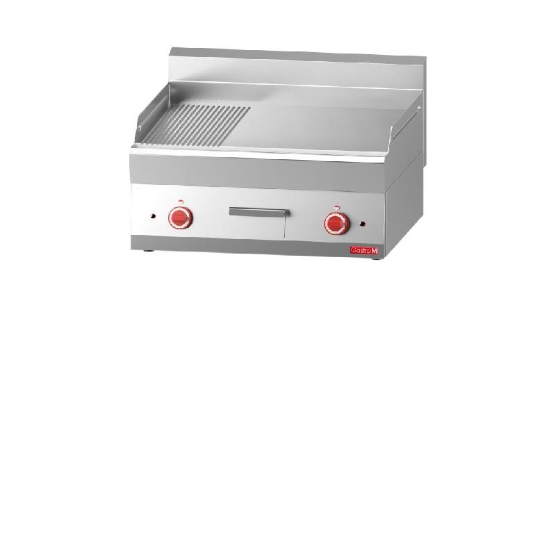 Plancha électrique 650 avec plaque demie lisse demie rainurée 65/70... - PGN061_0