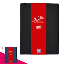 PROTÈGE-DOCUMENTS OXFORD LE LUTIN PVC A4 NOIR - 40 POCHETTES