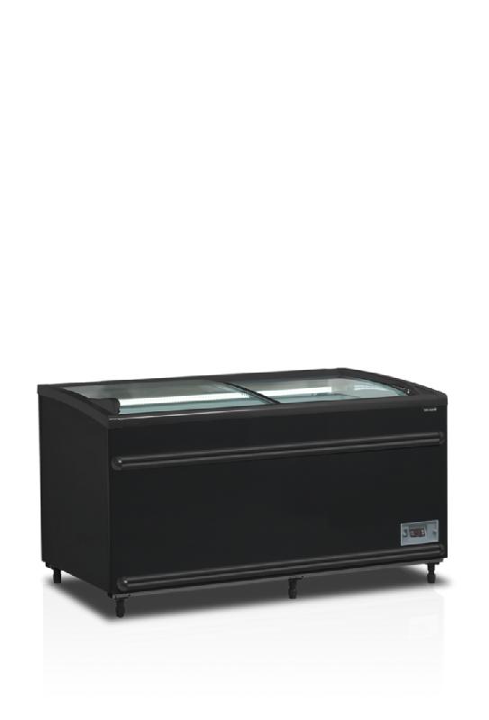 Réfrigérateur convertible en congélateur de supermarché 715 l noir - 1456x858x890 mm - SFI145B-CF VS_0