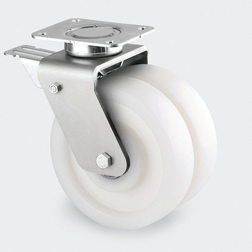 ROULETTE POLYAMIDE PIVOTANTE DIAMÈTRE ROUE 160 MM - TENTE