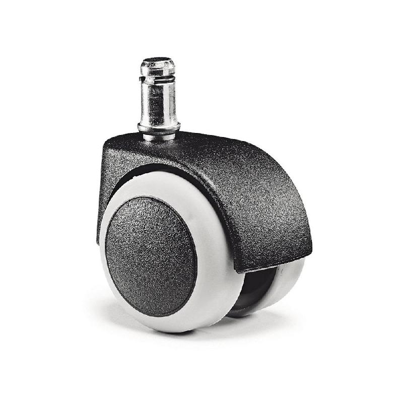 ROULETTES UNIVERSELLES 50MM POUR SOLS DURS - LOT DE 5