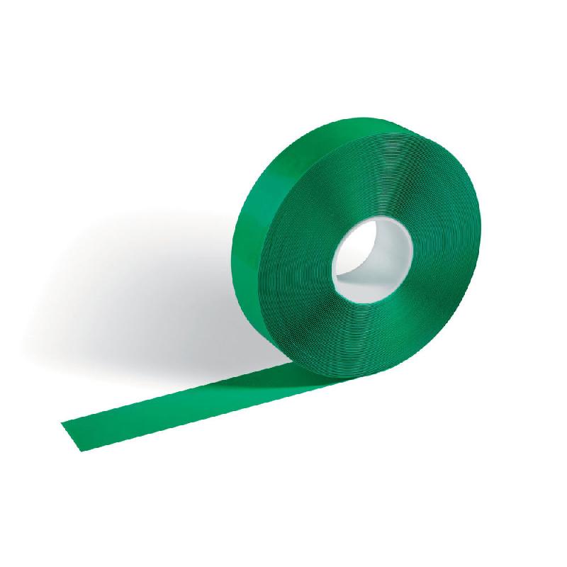 RUBAN ADHESIF PERMANENT DE MARQUAGE AU SOL DURABLE - ANTIDERAPANT - 30 M X 50 MM - VERT