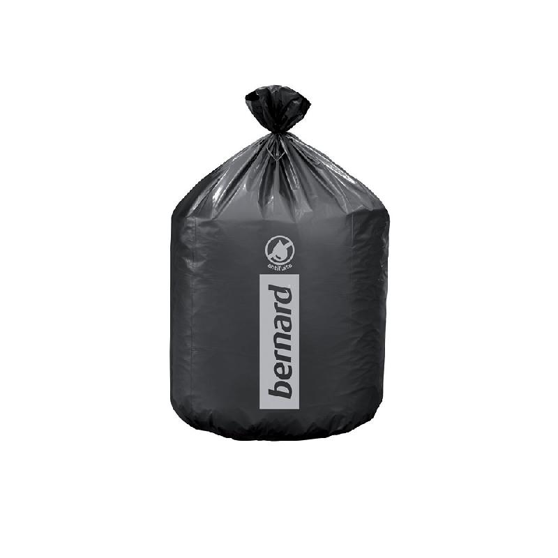 SACS POUBELLE DÉCHETS COURANTS BERNARD SUPERTENE NOIRS 110 L, LOT DE 250