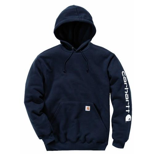 SWEAT À CAPUCHE GRIS CLAIR - POCHE FRONTALE - TAILLE S - SLEEVE K288 CARHARTT