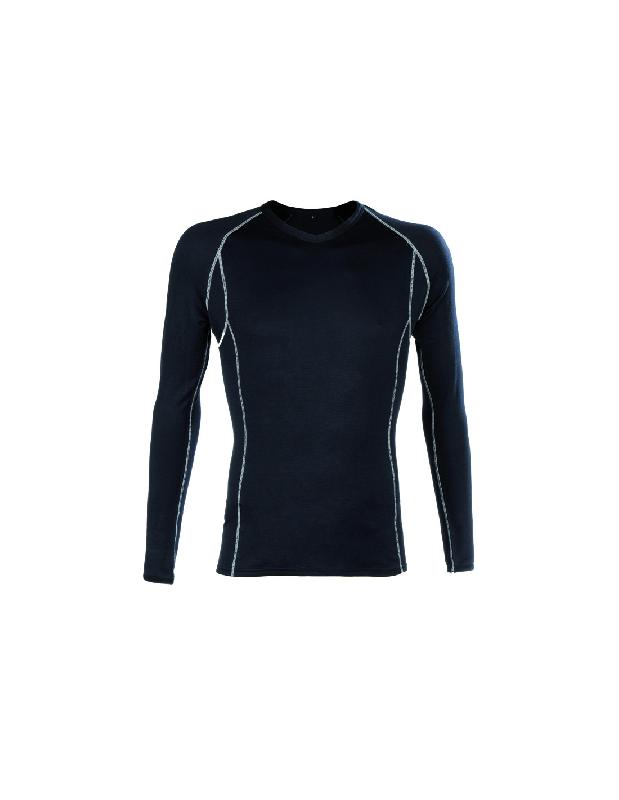 TEE-SHIRT BODY WARMER À MANCHES LONGUES NOIR TL - COVERGUARD - 5BOBTL