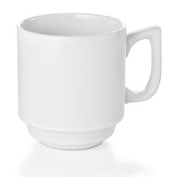 Lot de 48 Mugs en Porcelaine H 90 mm 1 Was Germany - blanc porcelaine 4847025/48-S_0