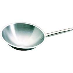 Wok  inox 35(Ø)cm 5 L - Bourgeat Tradition Plus - inox 645760215525_0