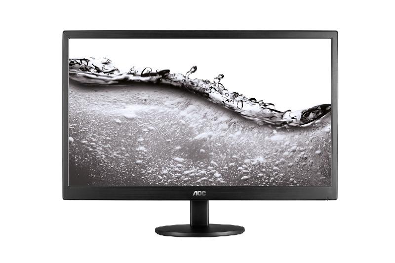 AOC E2070SWN - Écran LED de 19.5'' (49.5 cm), résolution 1600x900, temps de réponse 5 ms, compatible VESA_0