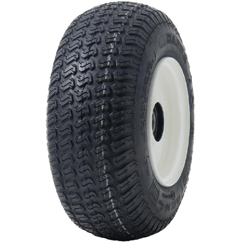 13x5.00-6 Pneu pour tondeuse à gazon et jante en acier Wanda P332, 25mm 6205 Roulements_0