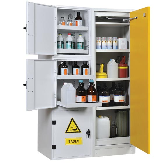 Armoire passive large multirisques COMBIMOVE, avec compartiment 30 mn - Réf NOVCMO 42195 - BIOLAB_0