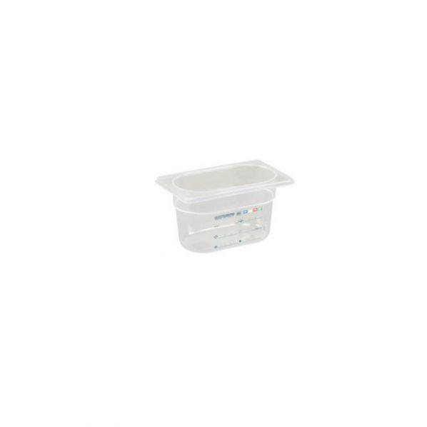 Bacs de stockage alimentaire gastronorme 0,5-2,8L - Polyéthylène - Compatibles lave-vaisselle et micro-ondes - Marque Rolléco_0