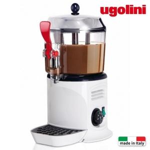 Chocolatière professionnelle 5 litres blanche - Ugolini - bol anti-shock, nettoyage facile et thermostat réglable_0