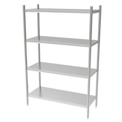 Rayonnage Inox - 900 à 1500 mm - Combisteel - l150- L- P50- h180- Inox - 7435137823810_0