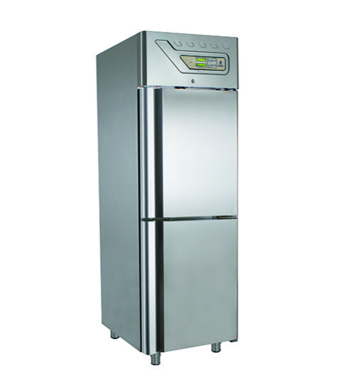 Egmb7 - Armoire frigorifique positive 2 portes - 2x350L - 720x800x2120mm - Dégivrage automatique_0