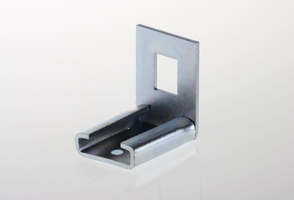 Fixation droite galvanisée pour grillage électro soudé - 62x132 mm - gri29_0