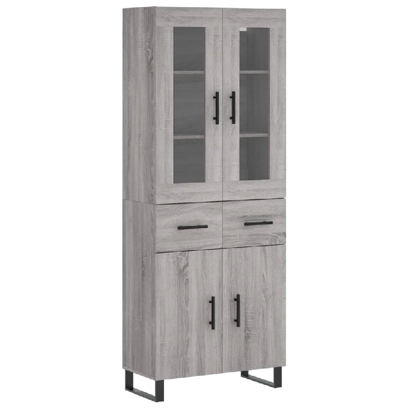 Helloshop26 - Buffet bahut commode armoire meuble de rangement organisateur cuisine salle de séjour salon haut sonoma 69,5 x 34 x 02_0035445 - 300021_0