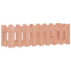 Helloshop26 - Jardinière bac lit surélevé plantes fleurs terrasse jardin de jardin design de clôture bois douglas massif marron 02_0039826 - 30002_0