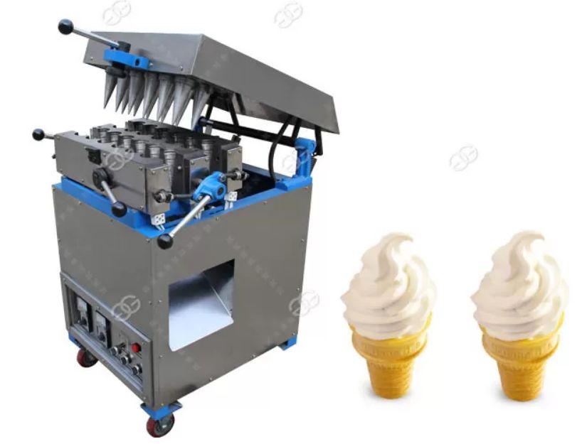 Machine de cornet de crème glacée - Henan Gelgoog - 300-350 pcs/h - 220V/50Hz - CE - cône croustillant_0