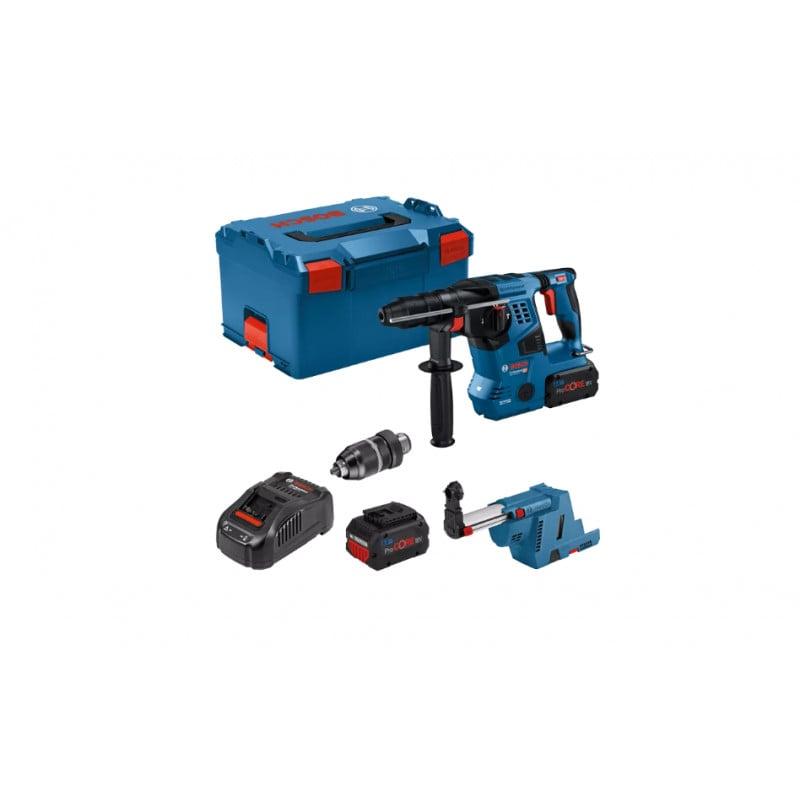 Marteau-perforateur GBH 18V-28 CF + ProCORE18V 2x8,0Ah + GAL 1880 + GDE 18V-16 L - BOSCH | 0611921003_0