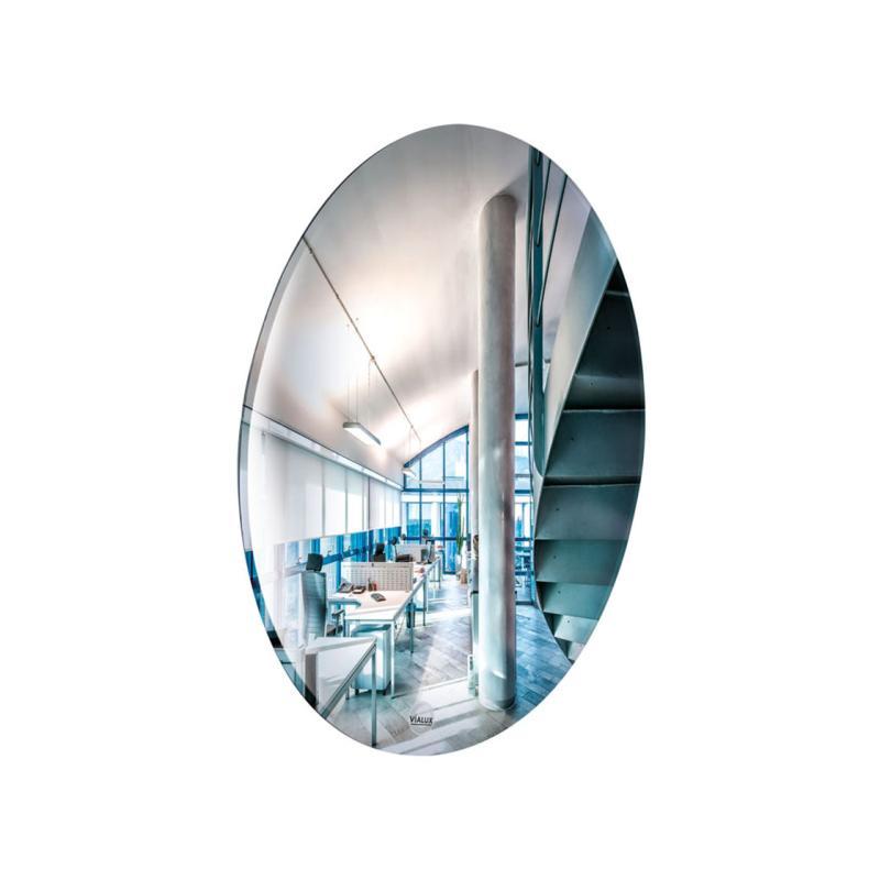 Miroir de surveillance standard VIALUX® - Ref : 103 - Fixation réglable, optique Polymir® incassable_0