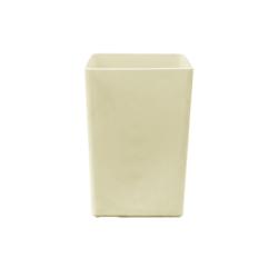 PLAST'UP ROTOMOULAGE Pot de fleur carré suerte 109l - SABLE - beige plastique 0637962081879_0