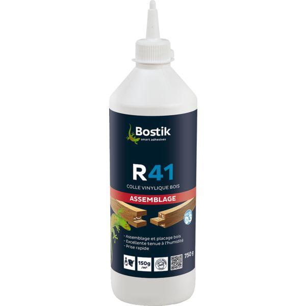 SADER R41 BOSTIK COLLE VINYLIQUE POUR BOIS BIBERON 750 G(30604645)