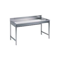 Virtus group Table de Préparation pour Viande L 1200 mm - Virtus - gris 7864908877583_0