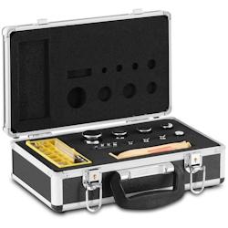 TEM - TEM MKUTLES1MG500GRE2 Lot Jeu Poids Étalon De Précision Pour Balance Calibrage (Lot de 24 pièces, Jeu de poids étalons E2, 1-500 - 4062859039552_0