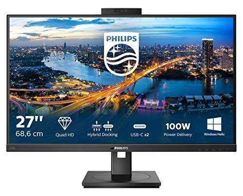 PHILIPS B Line 276B1JH/00 - Écran plat PC 27'' Quad HD IPS - Station d'accueil USB-C/A, Webcam Windows Hello_0