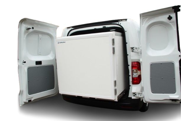 Caisson frigorifique amovible pour véhicule utilitaire_0