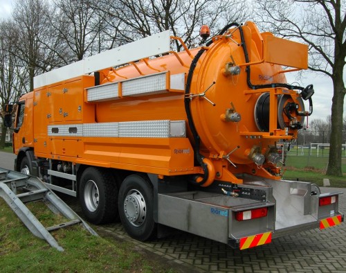 Combiné hydrocureur Renault Premium - 13000 litres - Pompe haute pression Speck P52 - Pompe à vide WPT 720_0