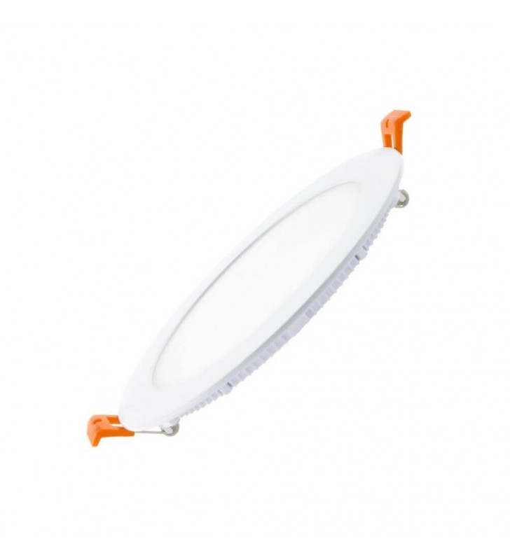 Downlight slim LED rond 8W - Aluminium - 3000K jaune chaud - Réf PC8WB3K_0